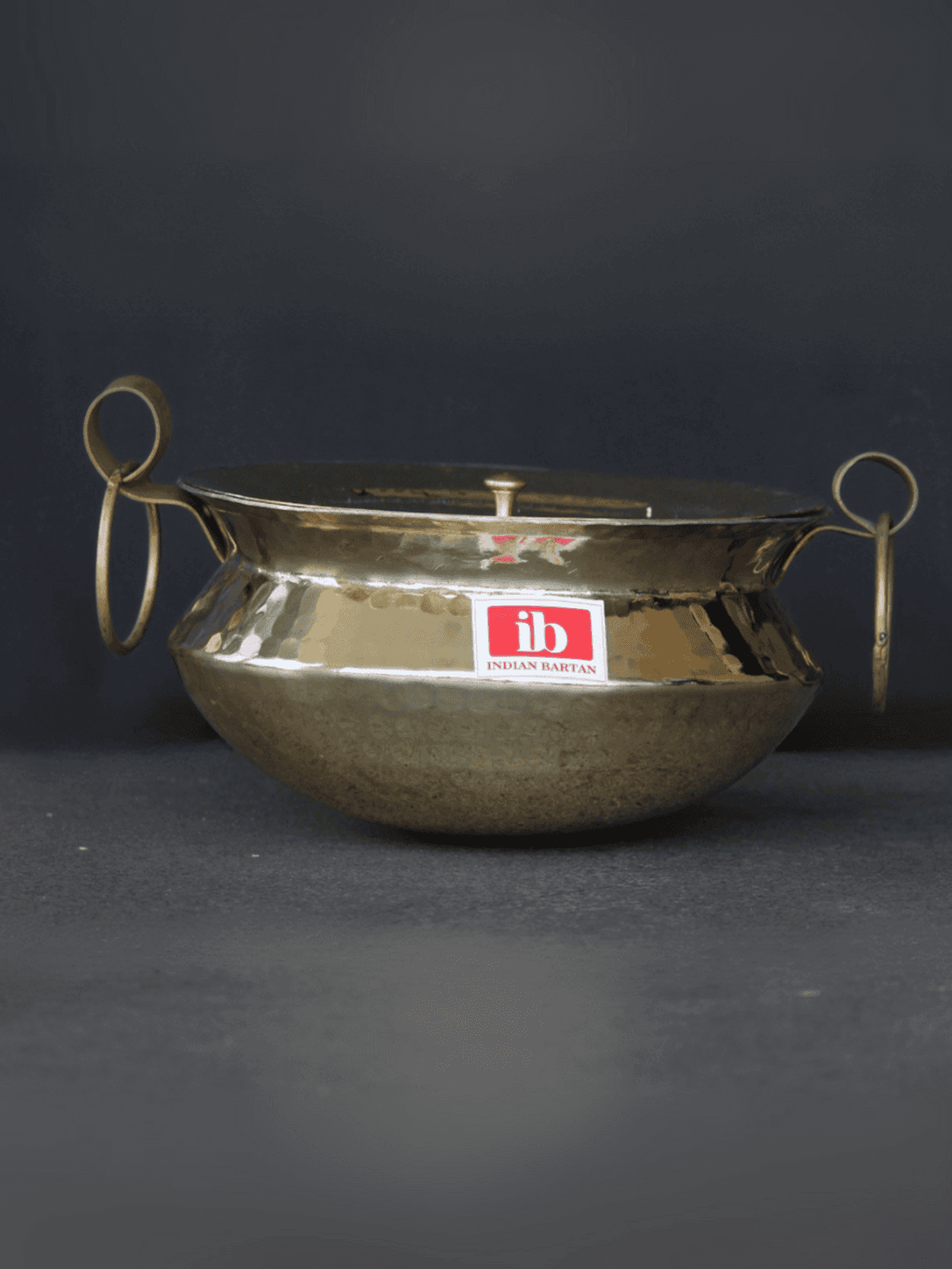 Brass Sipri / Handi with lid 
