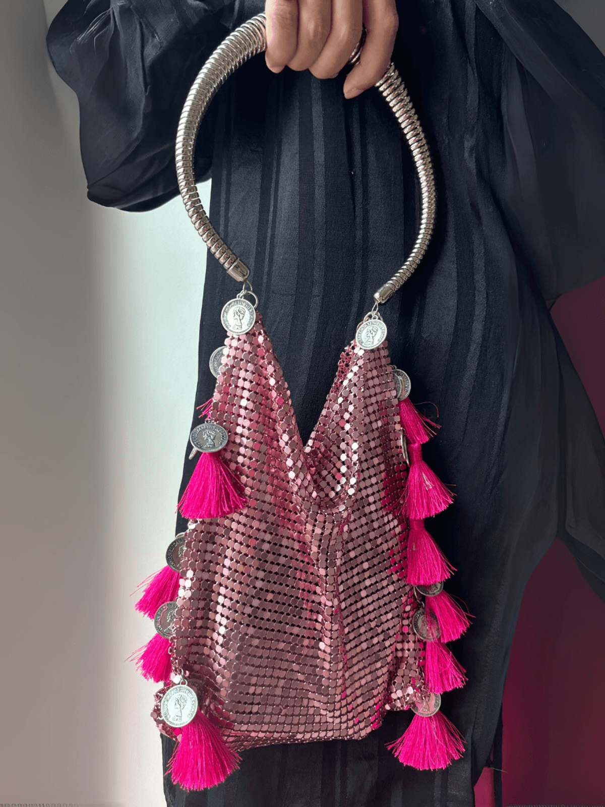 Blush Bling Jhola Bag