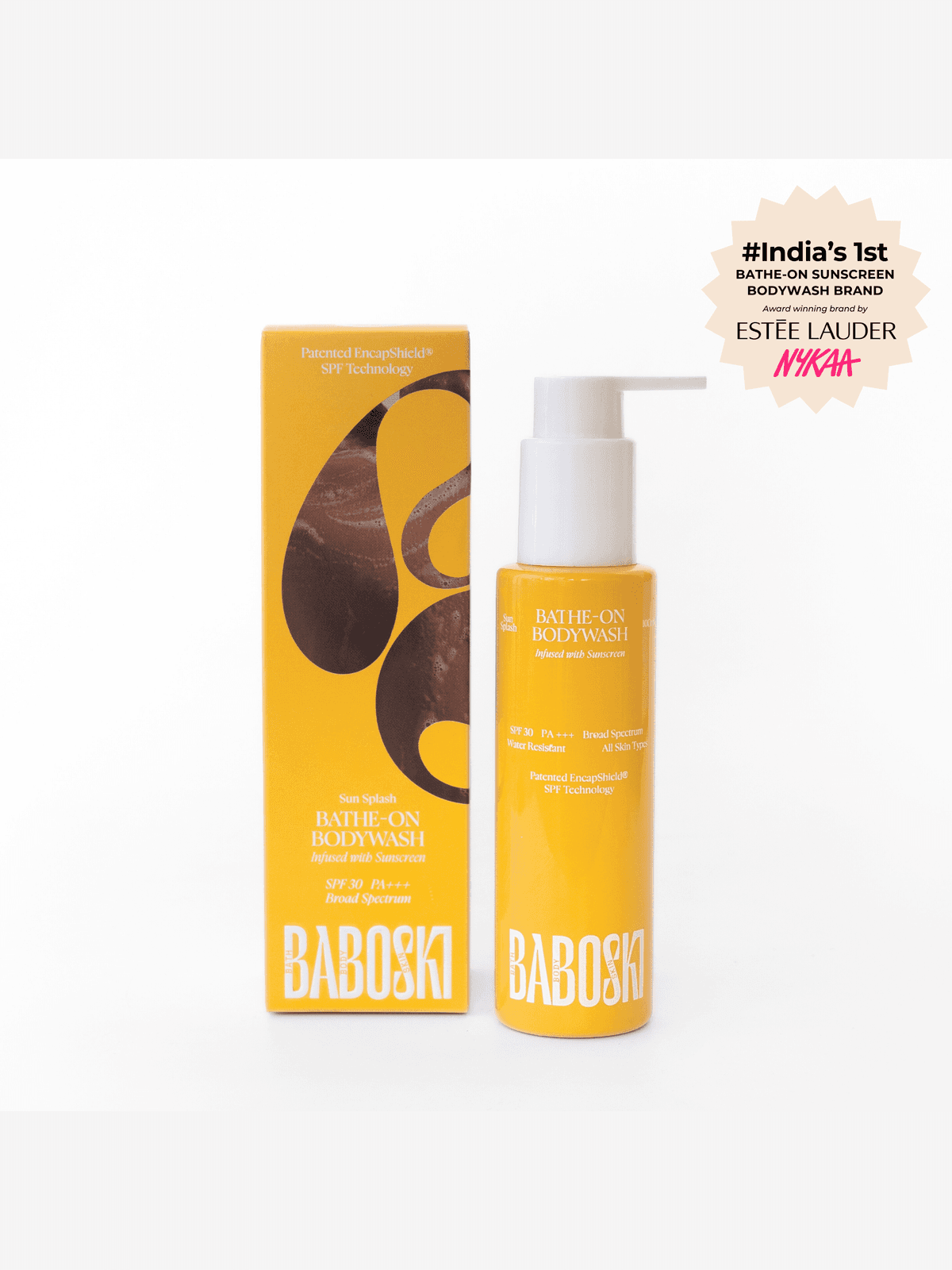 Sun Splash Bathe-On Sunscreen Body Wash