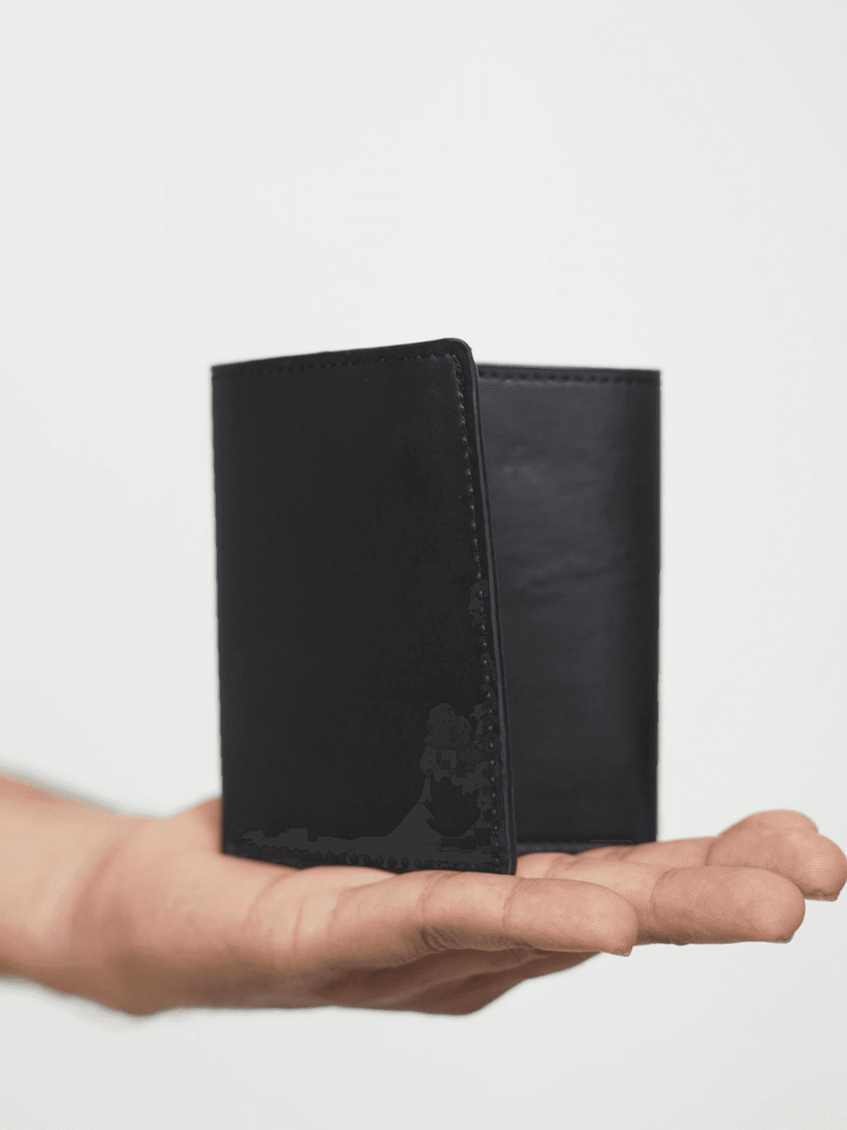 Oxylus Vegan Leather Men's Wallet - Black