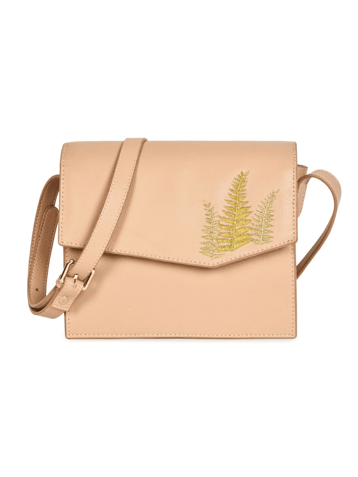 Hera Vegan Leather Sling - Almond