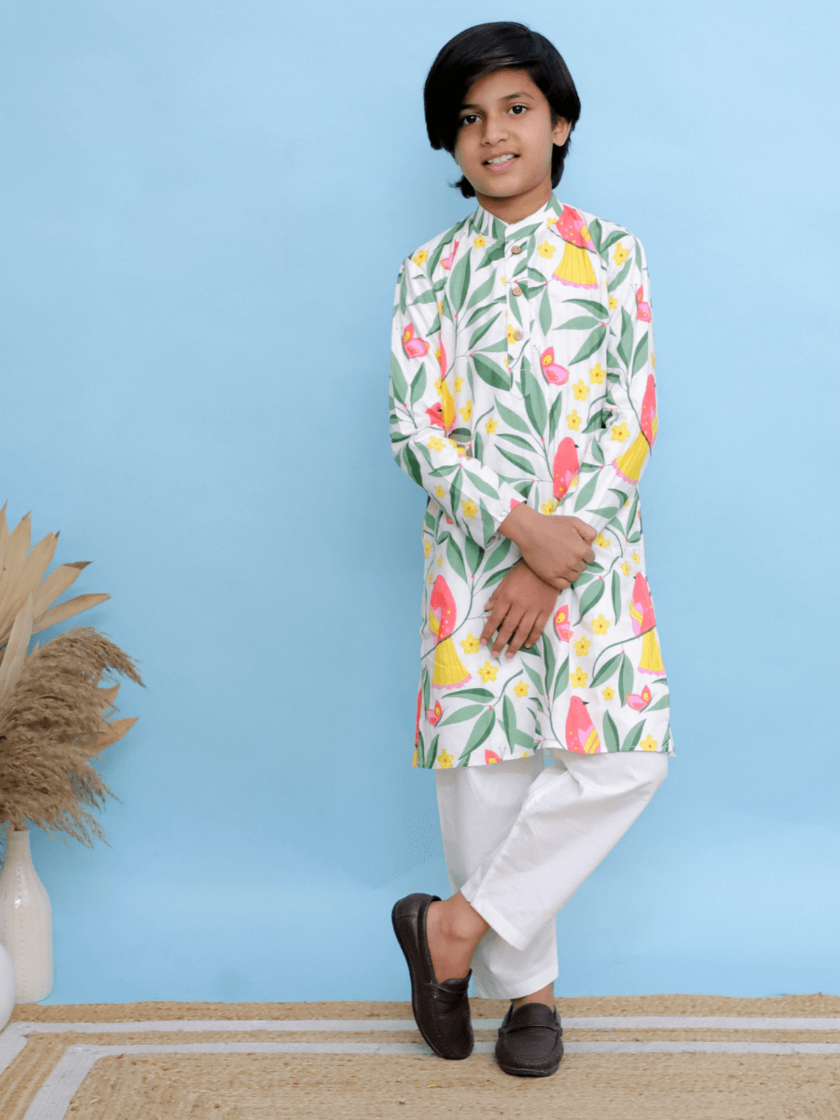 Trail Printed Kurta Set