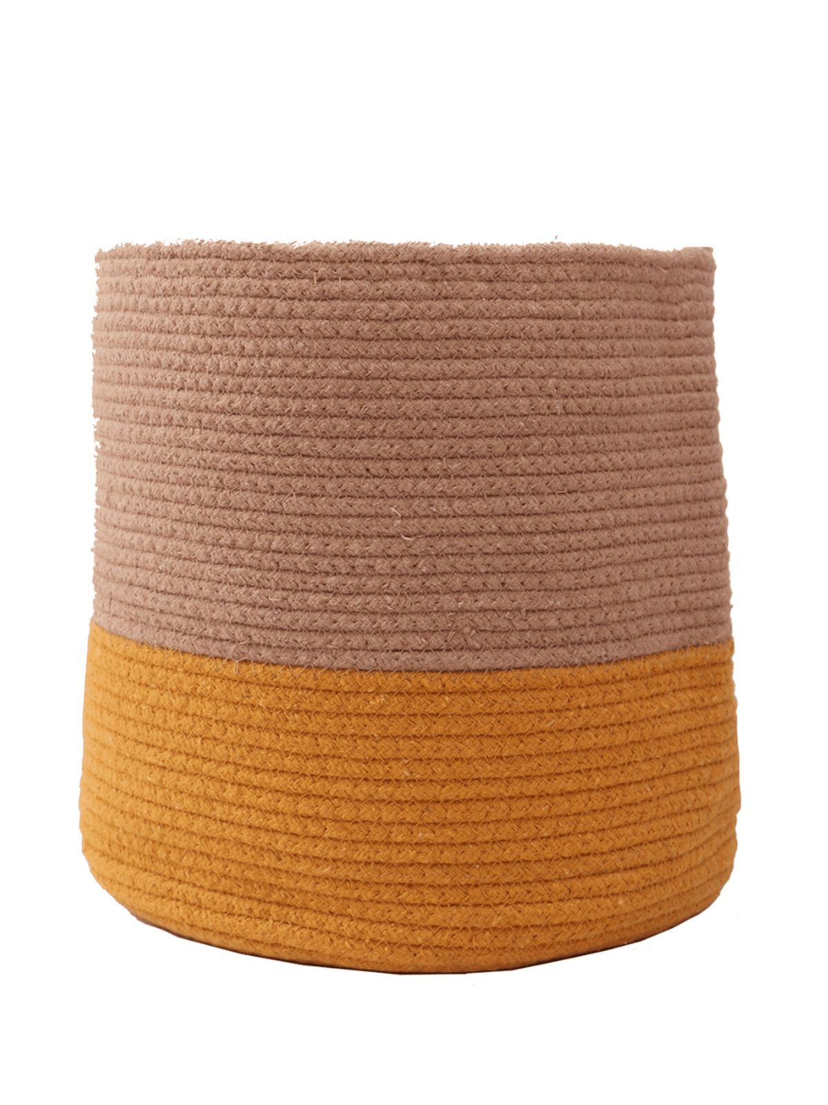 Crafty Dual Tone Cotton Rope Planter
