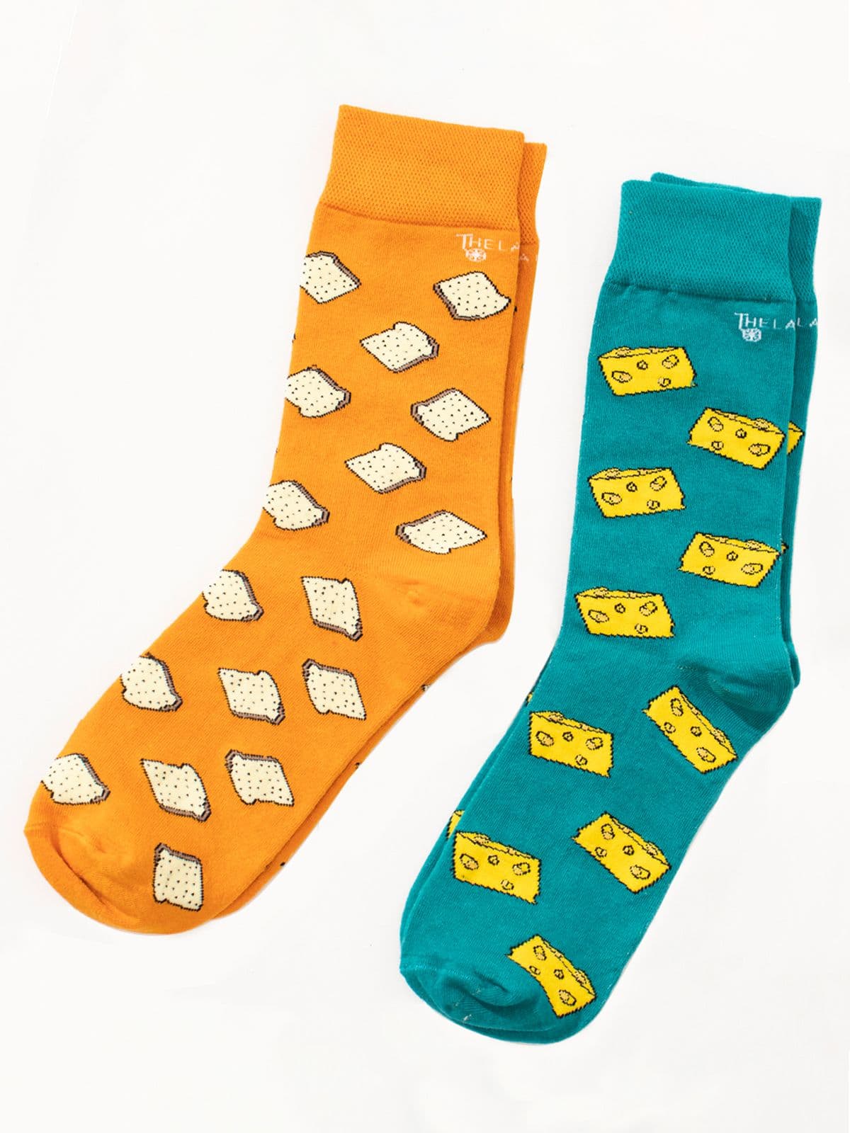 Bread and Cheese Crew Socks (Pack of 2) Bread and Cheese Crew Socks (Pack of 2)