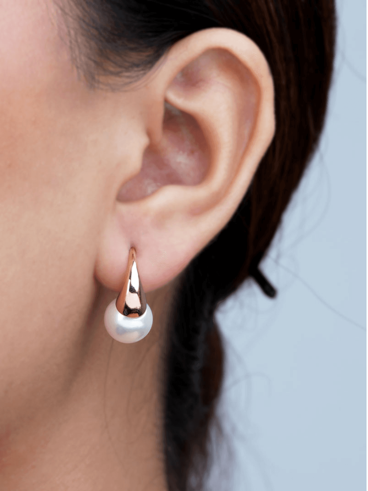 Big Pearl Ear Spike Earrings Big Pearl Ear Spike Earrings