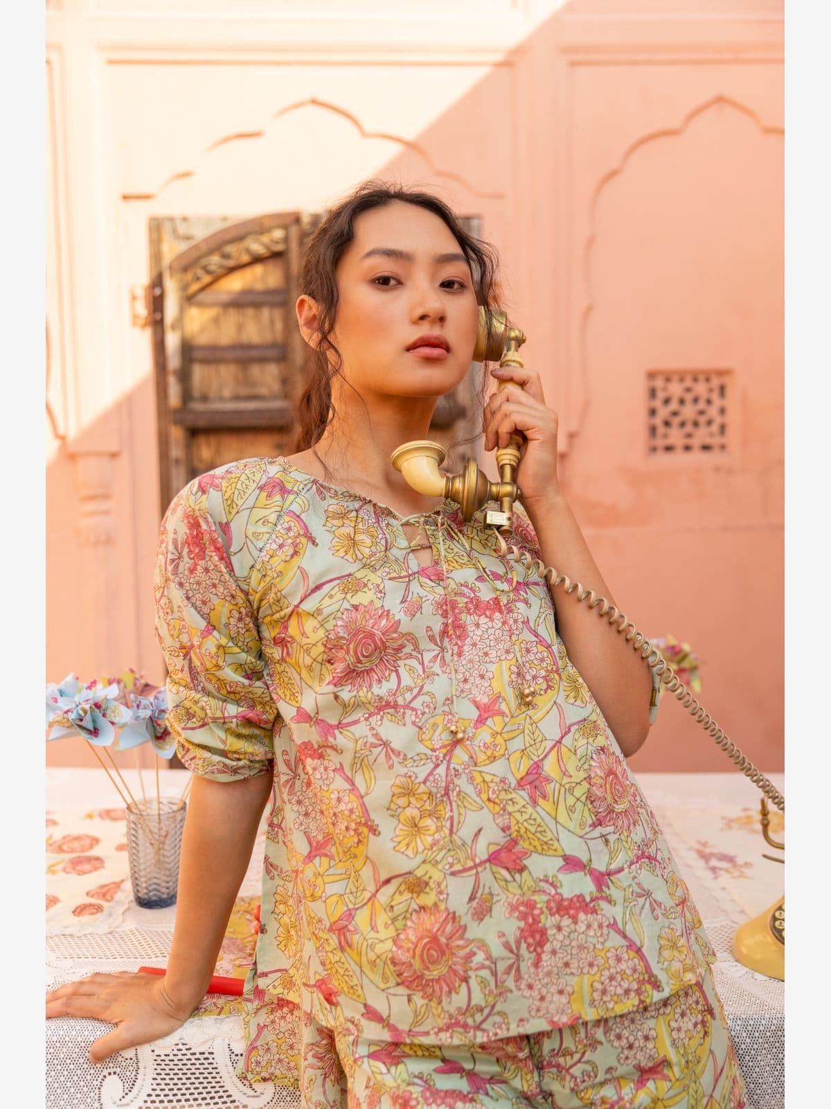 MISTY AQUA COORD TOP MISTY AQUA COORD TOP