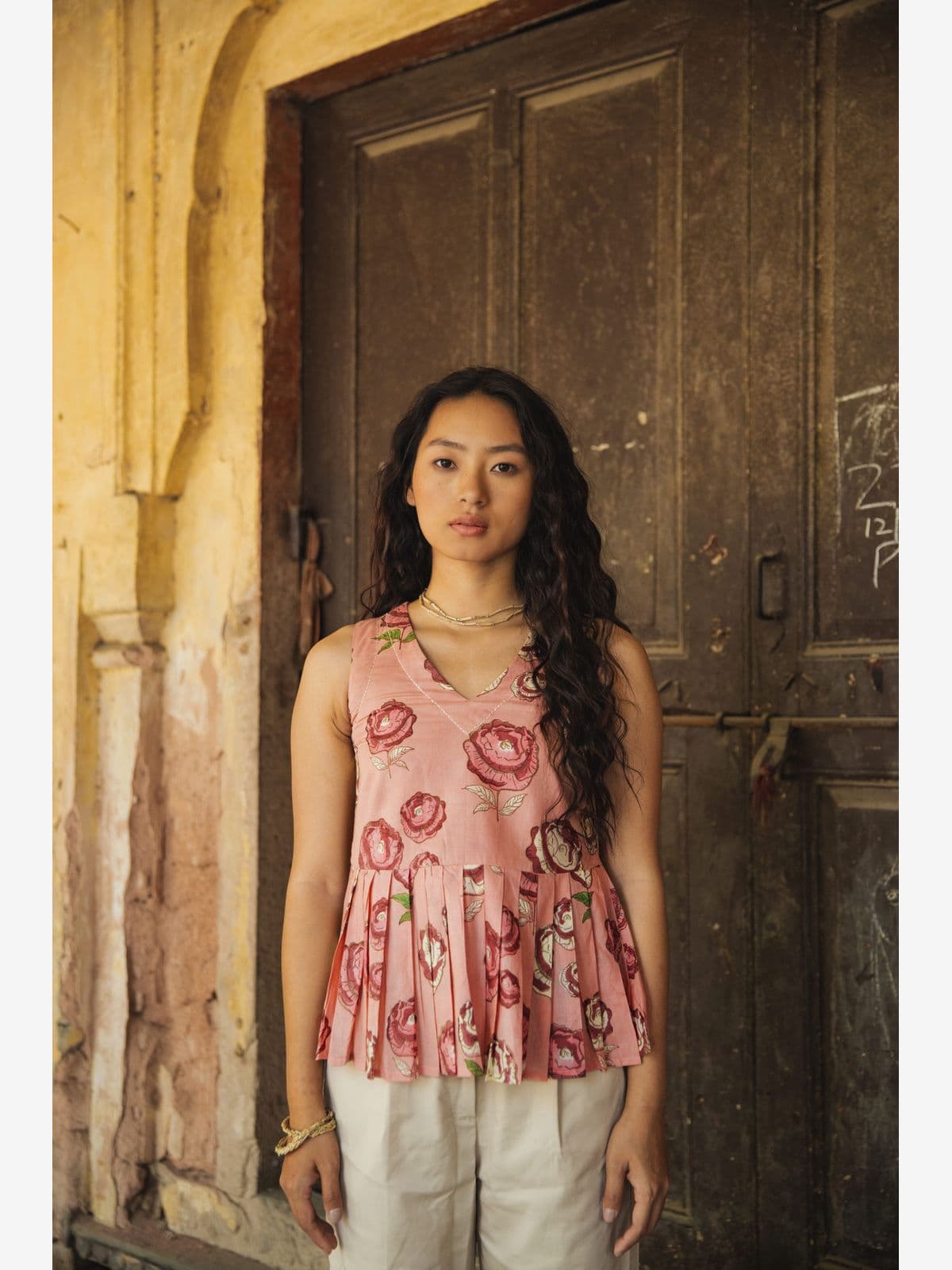 SIENNA FLORAL TOP SIENNA FLORAL TOP