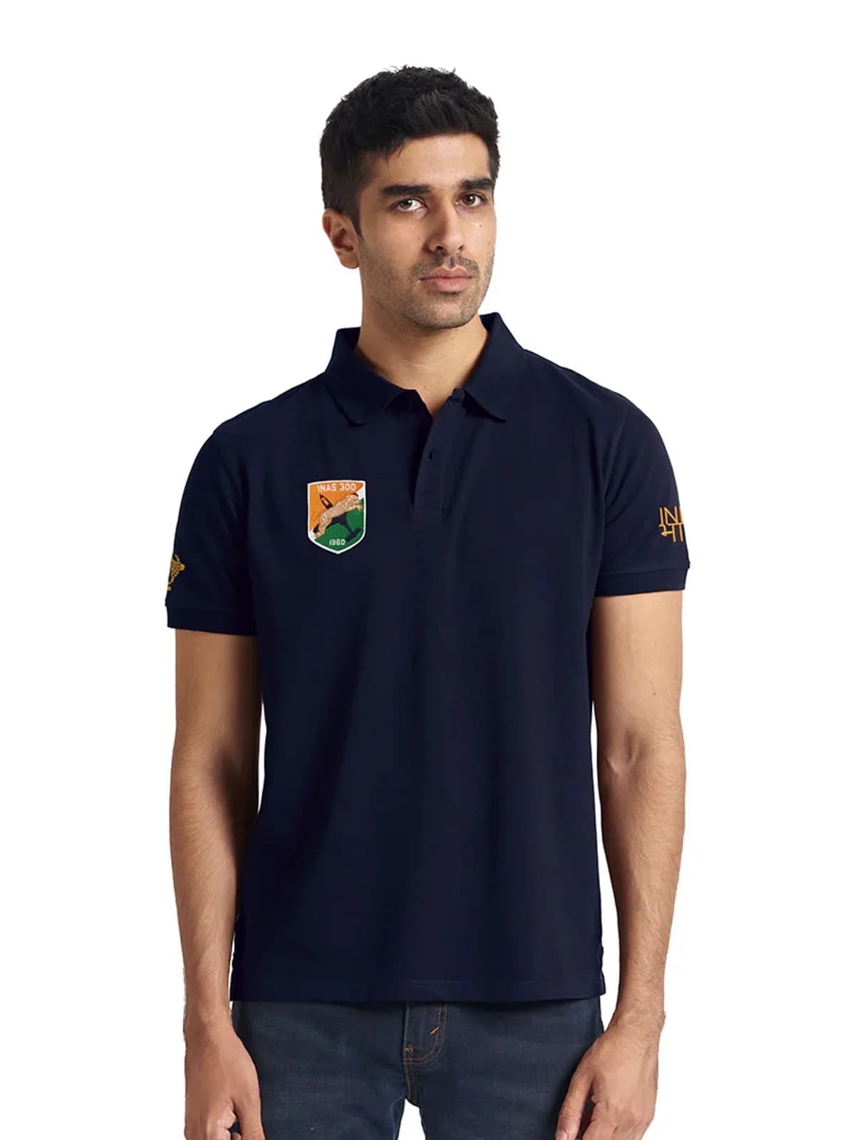 White Tiger Navy Polo White Tiger Navy Polo