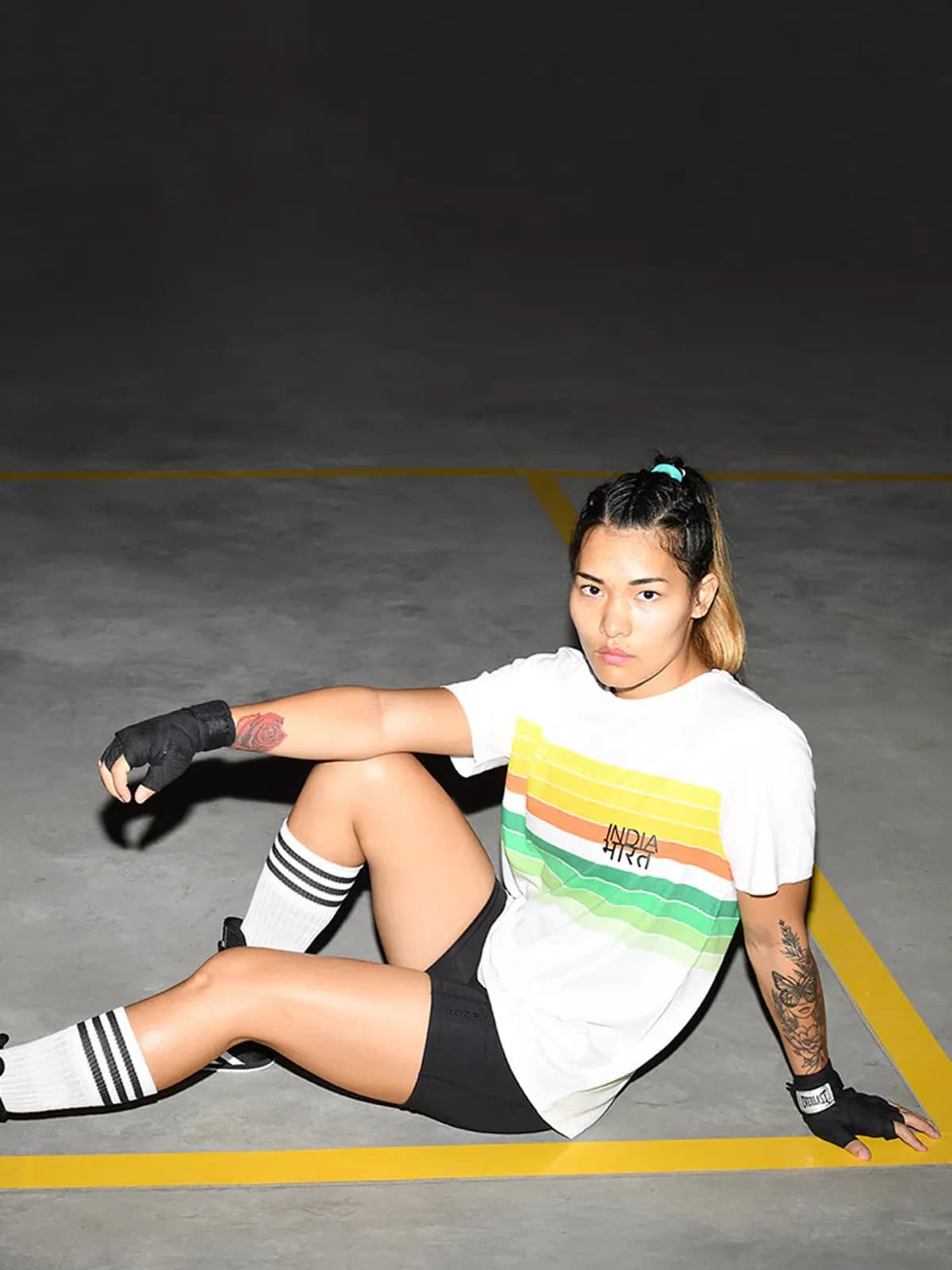 Bharat India Striped T-Shirt Bharat India Striped T-Shirt