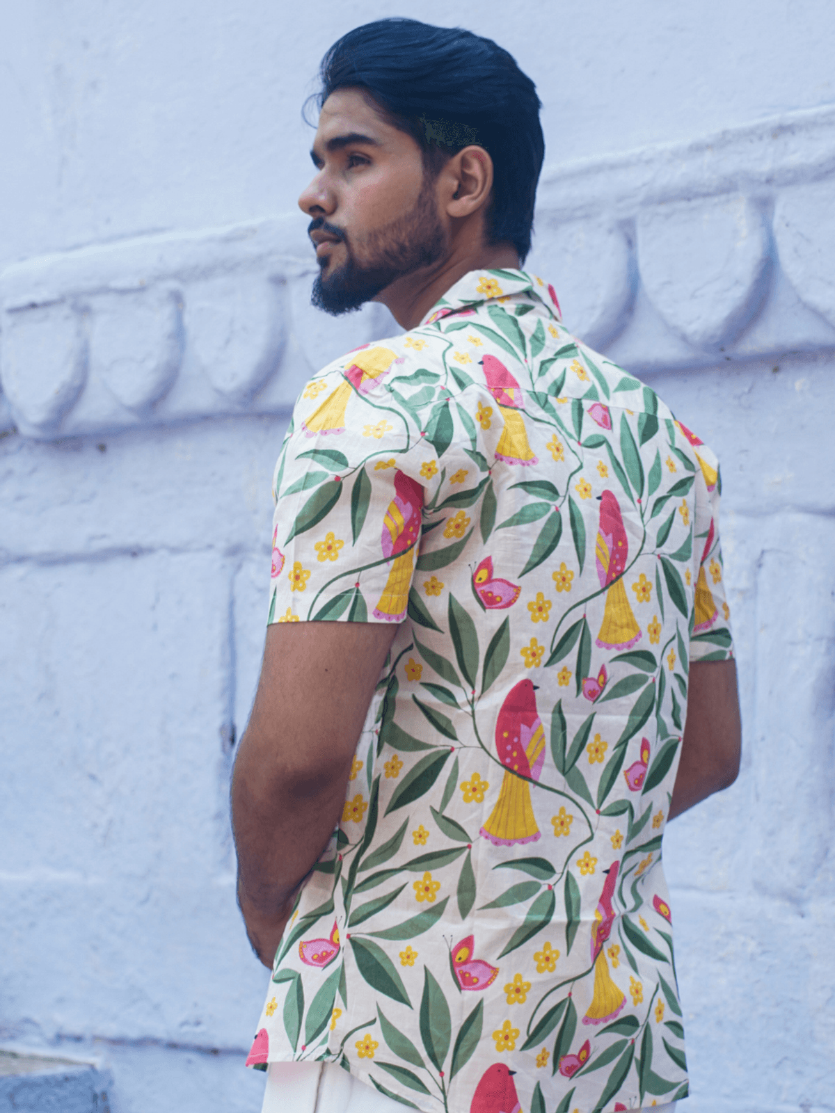 Creamy Floral Shirt Creamy Floral Shirt