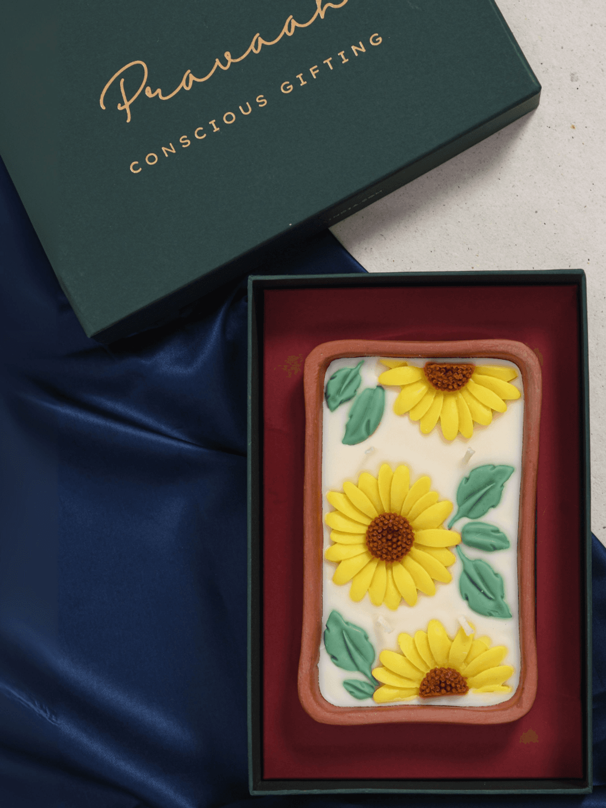 Surajmukhi Hand Poured Floral Soy Candle, 4 Wicks in Terracotta Bowl, Jasmine and Bergamot Surajmukhi Hand Poured Floral Soy Candle, 4 Wicks in Terracotta Bowl, Jasmine and Bergamot