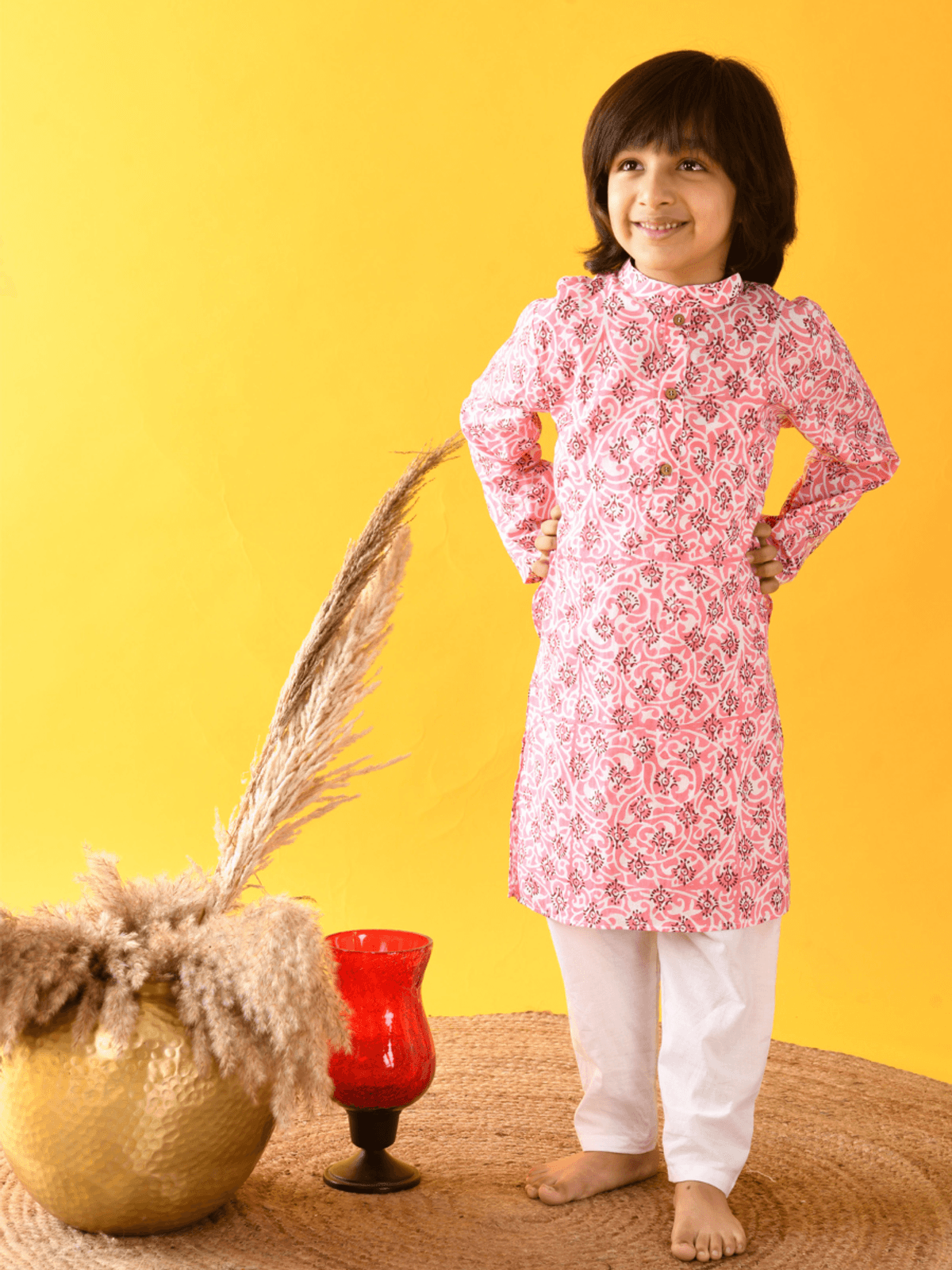 PINK BOOTA SET PINK BOOTA SET