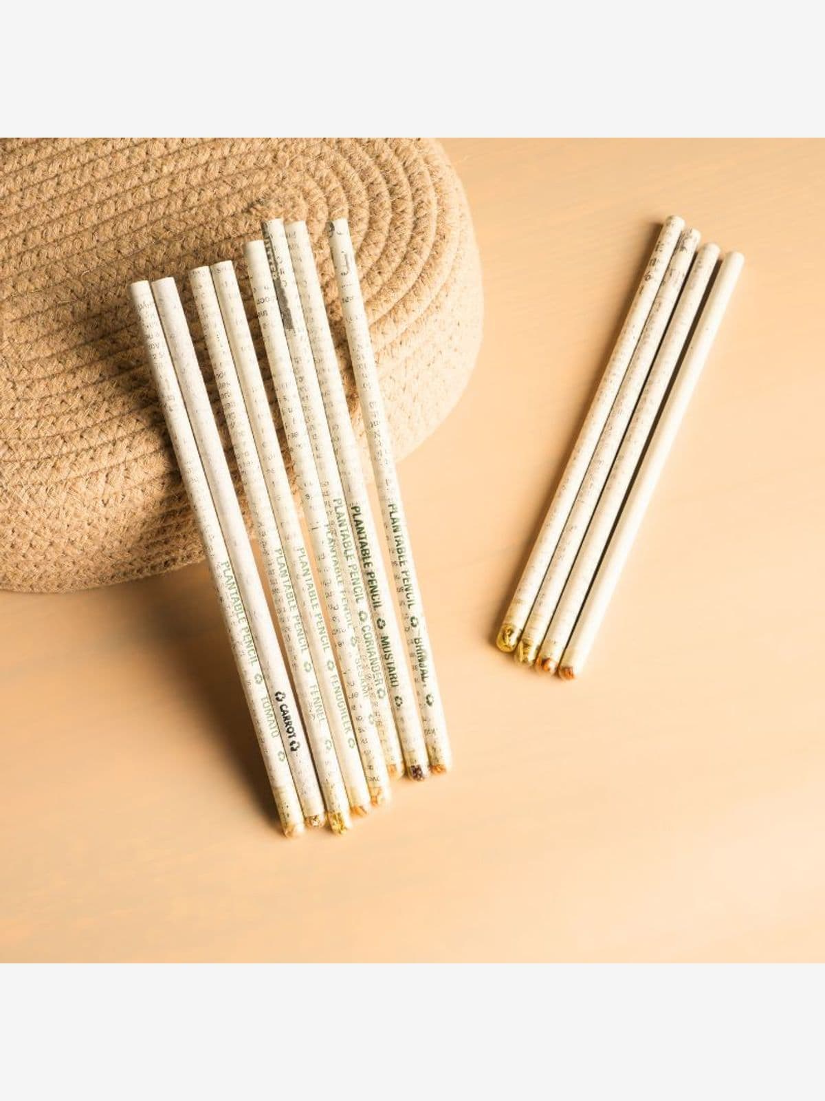 Plantable Seed Pencils | Waste Paper Plantable Seed Pencils | Waste Paper