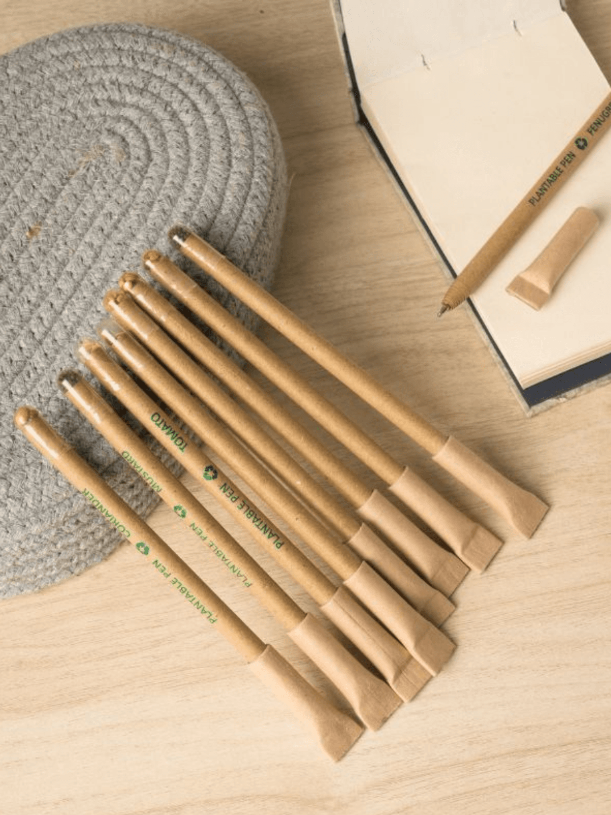 Kraft Paper Plantable Pen | With Seed Kraft Paper Plantable Pen | With Seed