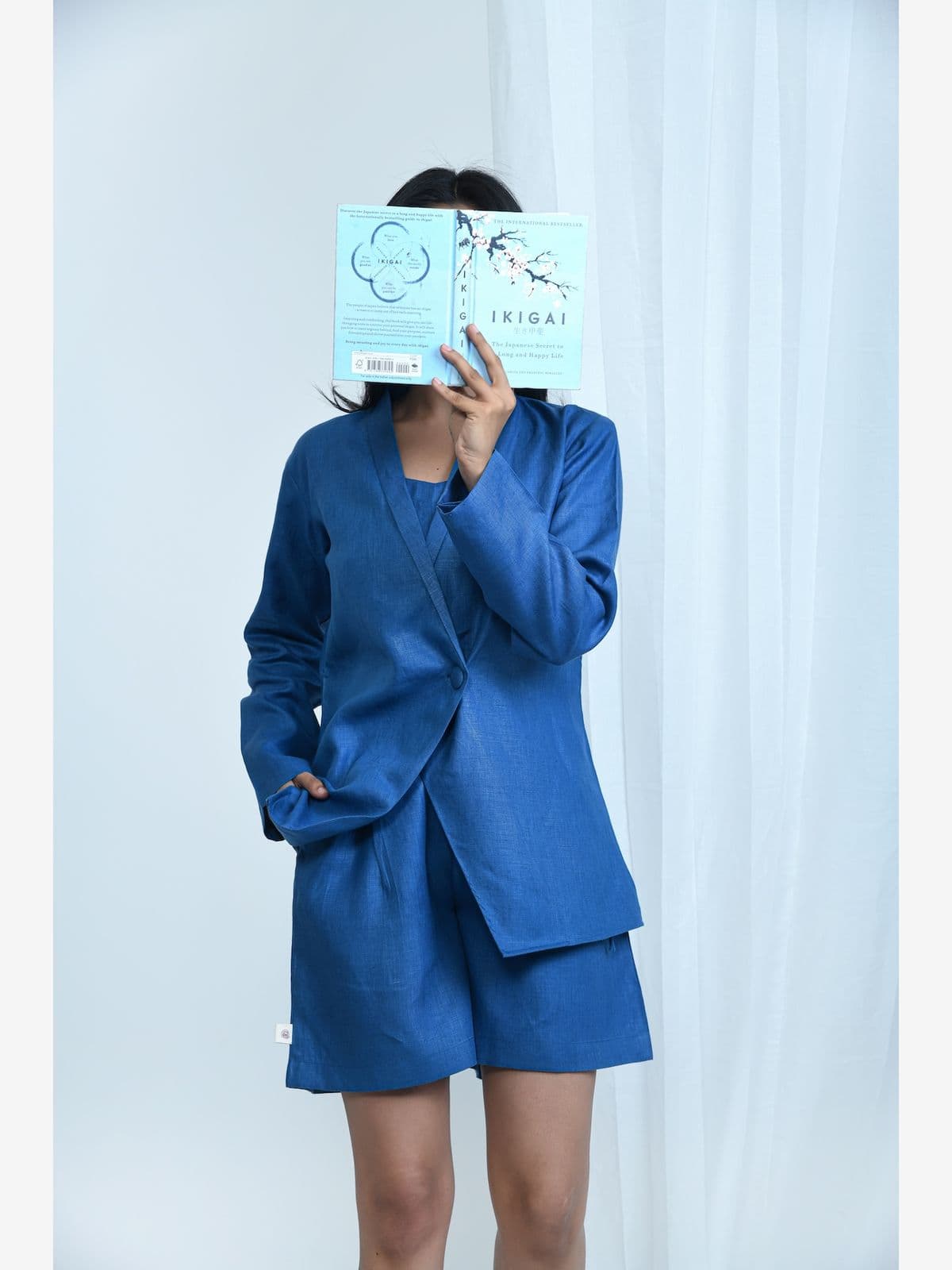 Pure Hemp Crop Blazer Pure Hemp Crop Blazer