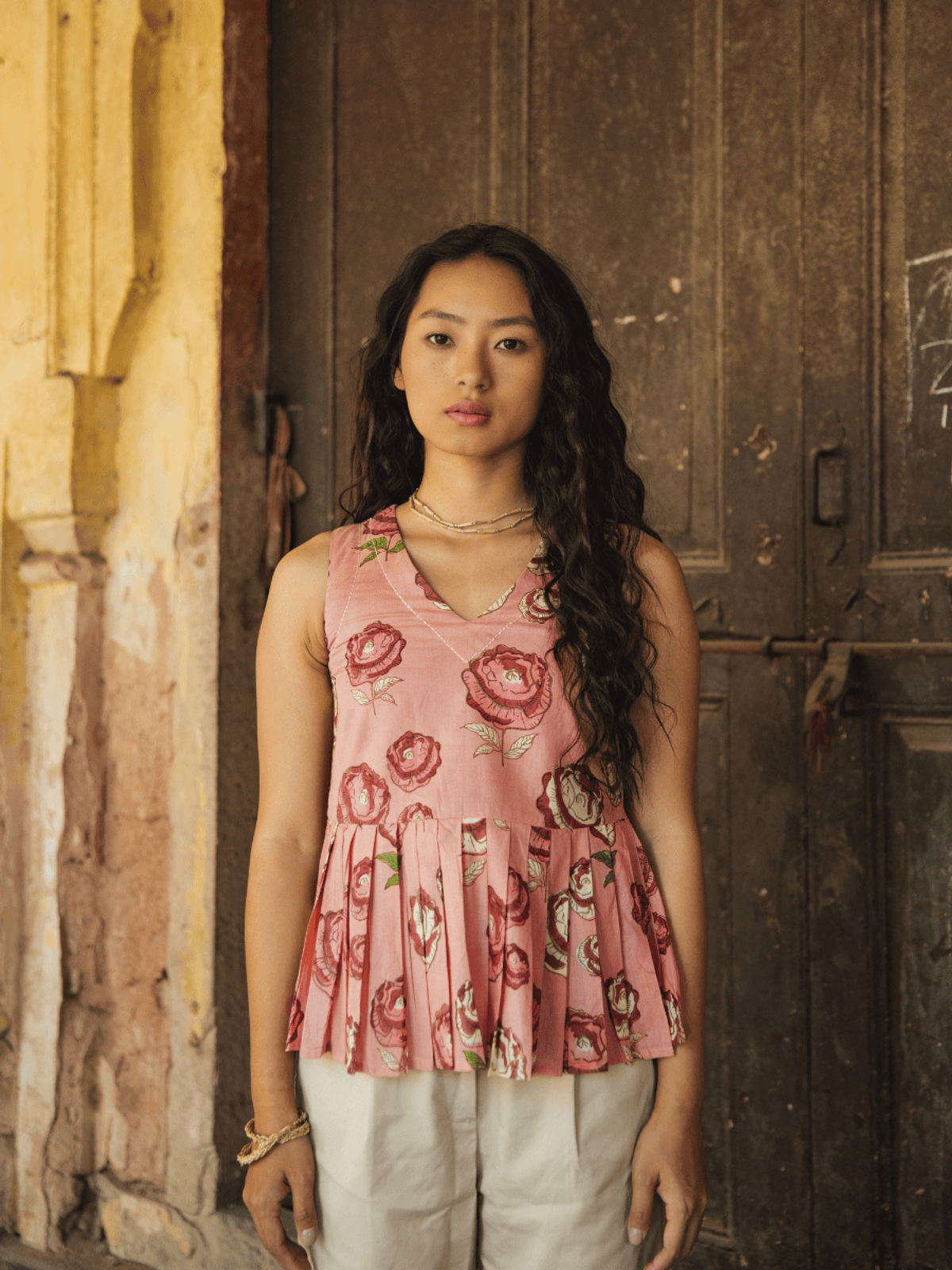 SIENNA FLORAL TOP SIENNA FLORAL TOP