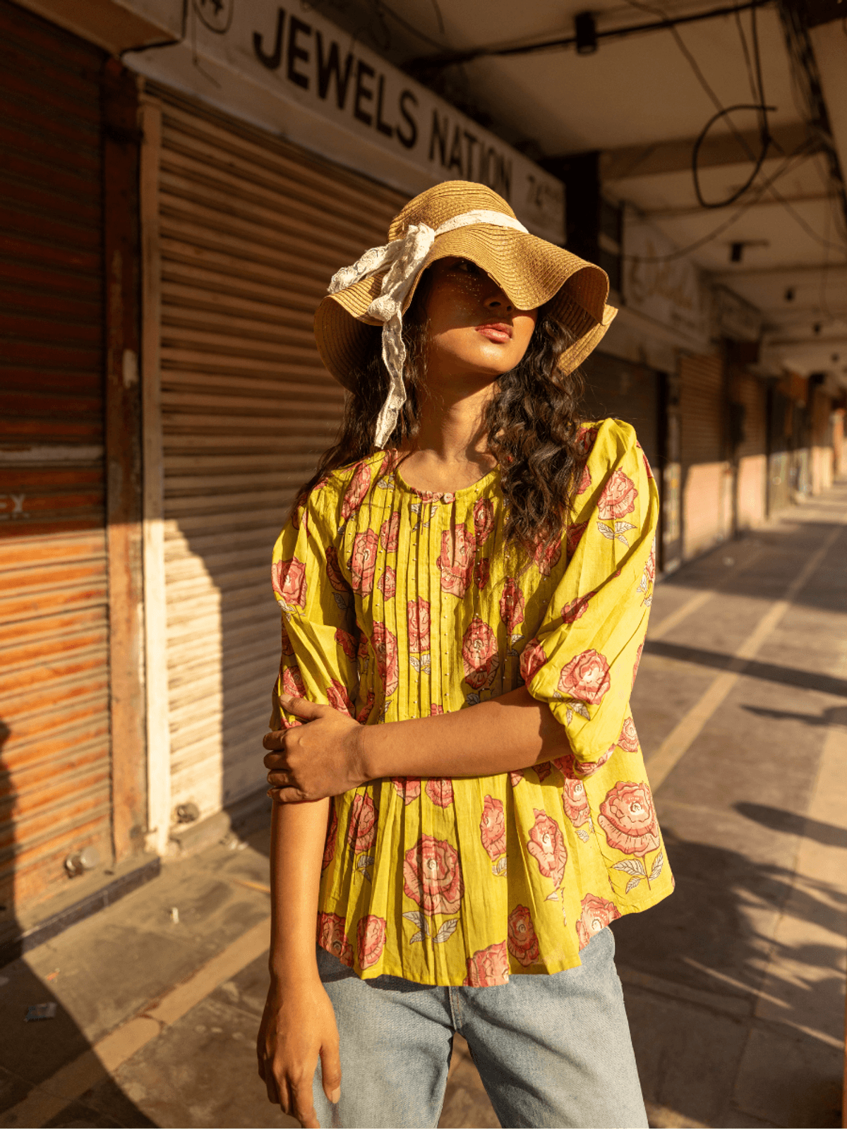 LUSH LIME COTTON TOP LUSH LIME COTTON TOP