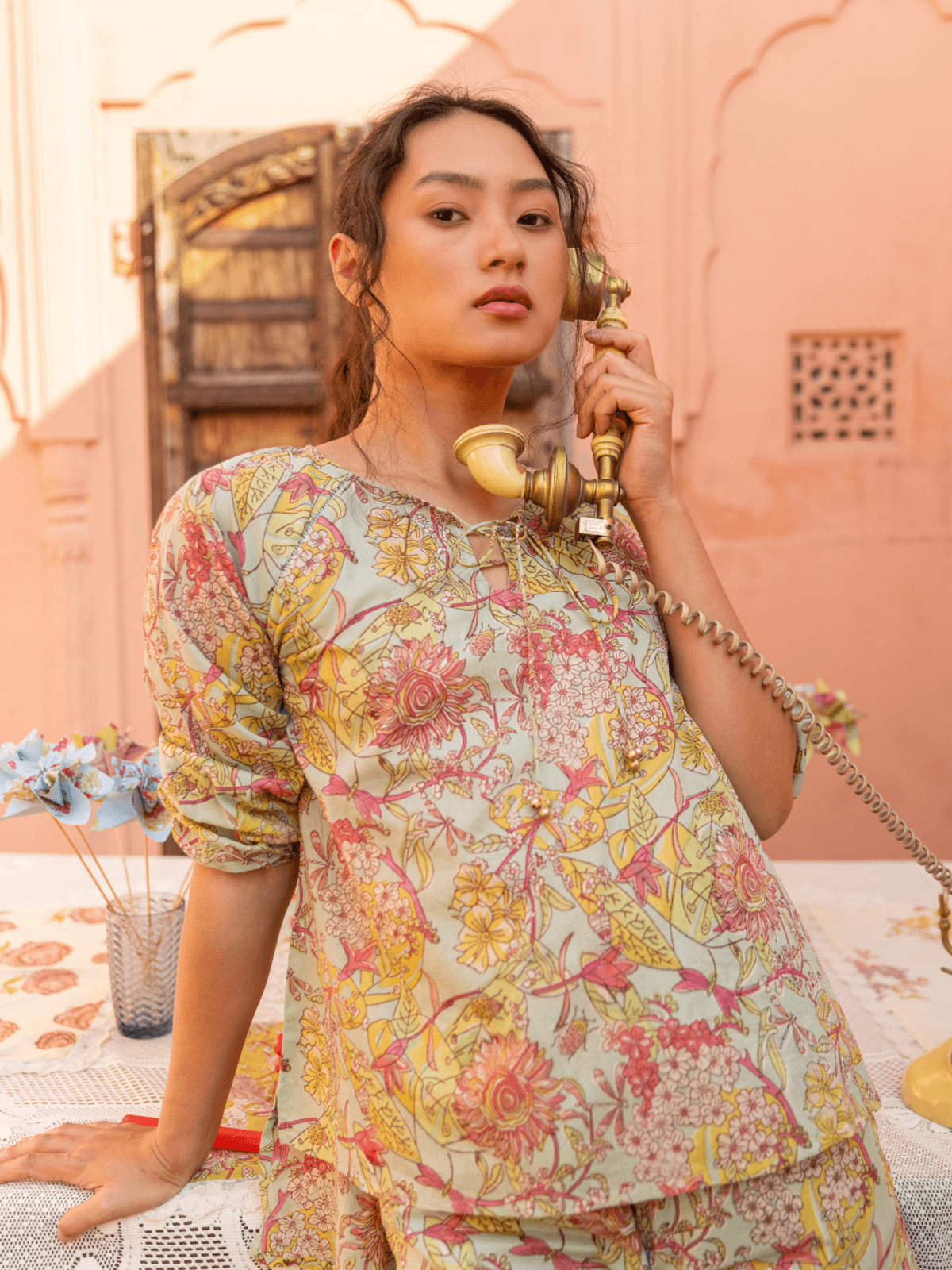 MISTY AQUA COORD TOP MISTY AQUA COORD TOP