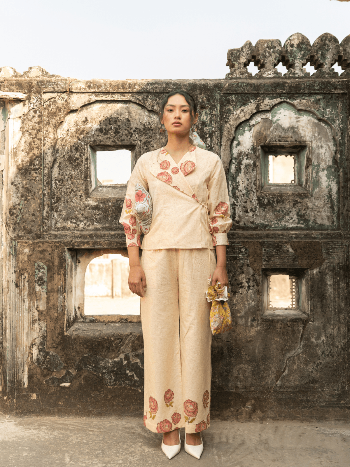 SALLY FLORAL COORD SET SALLY FLORAL COORD SET